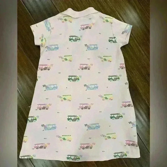 Beaufort Bonnet Company - Maude's Polo pink Dress golf cart buggy - Size 12 - Picture 7 of 8